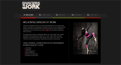 Desktop Screenshot of dancersatwork.nl